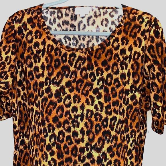 NEW NWT LuLaRoe Julia Pencil Dress Animal Print Black Slim Fitted Knee Length - Picture 1 of 2